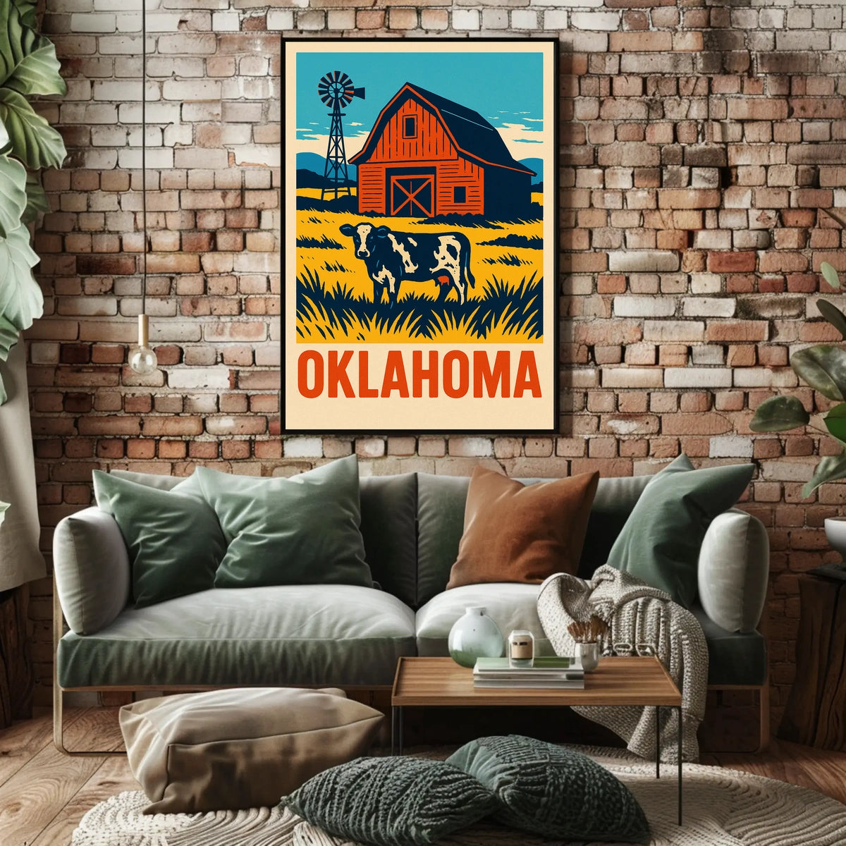 Oklahoma Countryside Poster