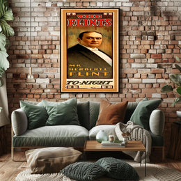 The Flints Vintage Performance Historical Event Poster