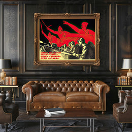 Soviet Patriotic Poster