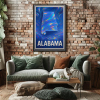Vibrant Alabama Poster