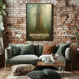 Redwood National Park Poster