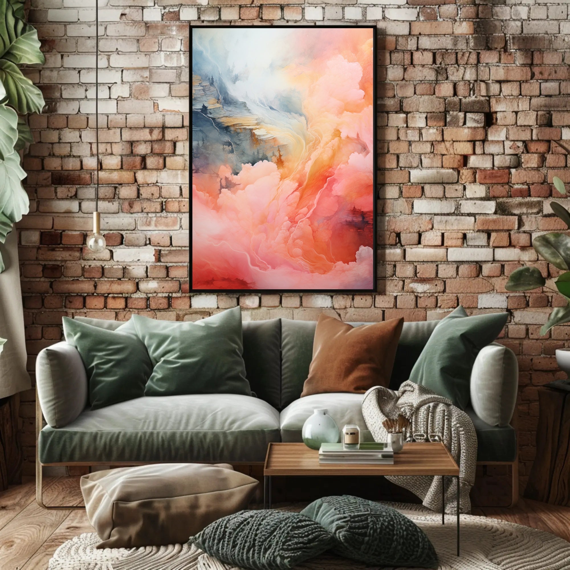 Dreamscape In Pastel Poster