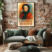 Catherine Booth Artistic Watercolor Historical Poster