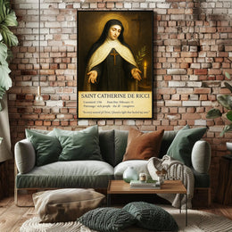Saint Catherine de Ricci Poster PosterGoat