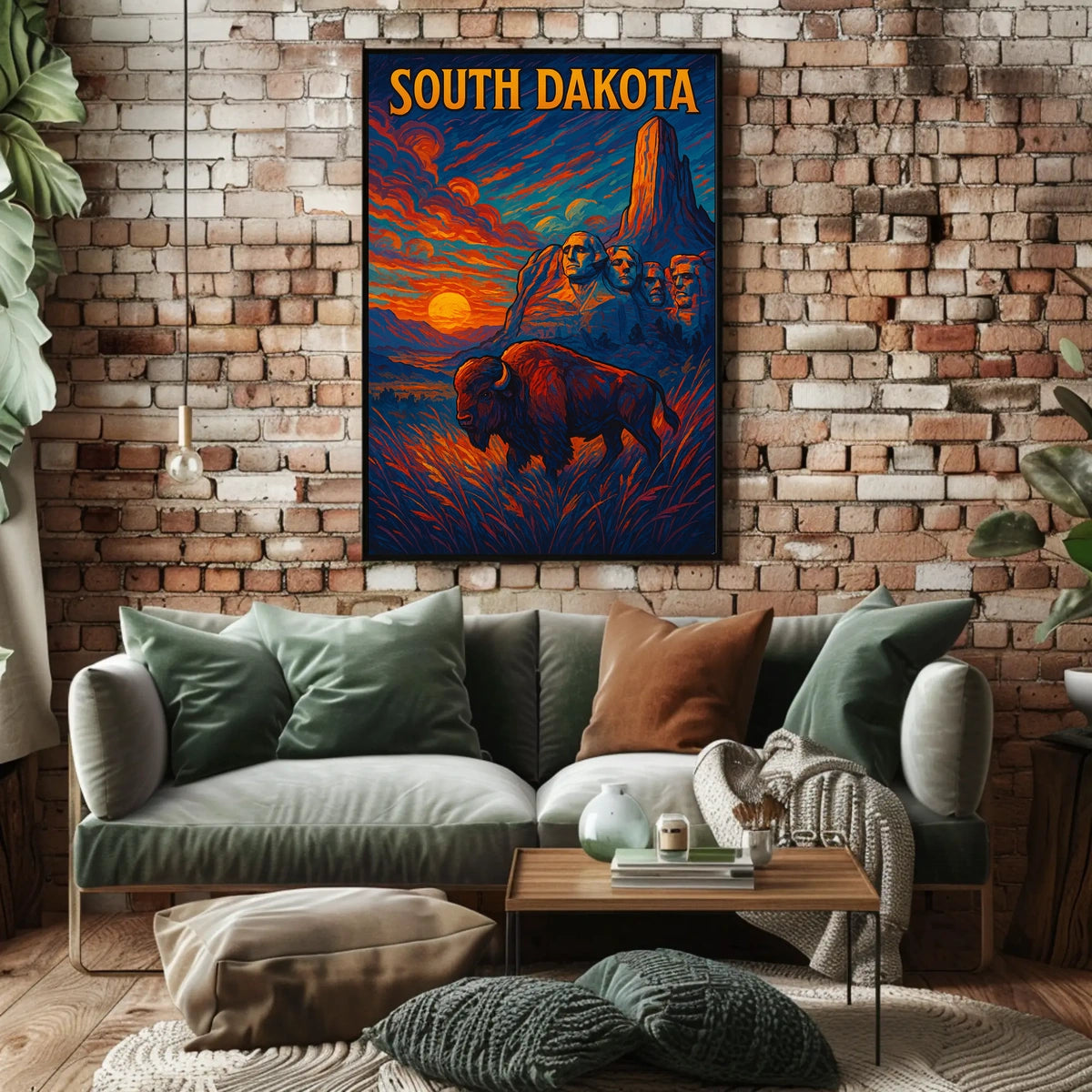 South Dakota Scenic Poster
