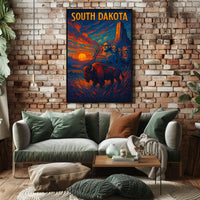 South Dakota Scenic Poster