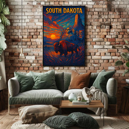 South Dakota Scenic Poster