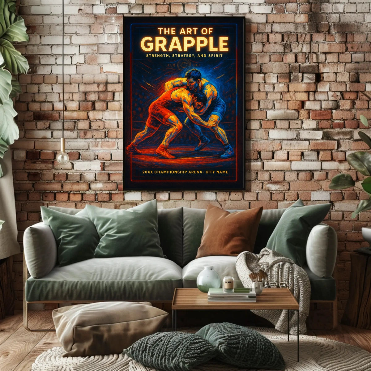 The Art Of Grapple Poster