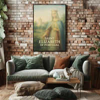 Saint Elizabeth Of Portugal Poster