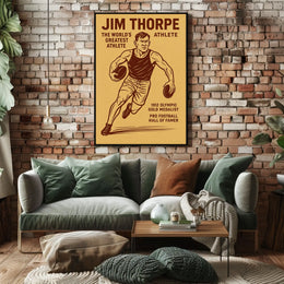 Celebrating Jim Thorpe Worlds Greatest Athlete Jim Thorpe Poster
