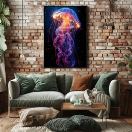 Cosmic Jellyfish Poster