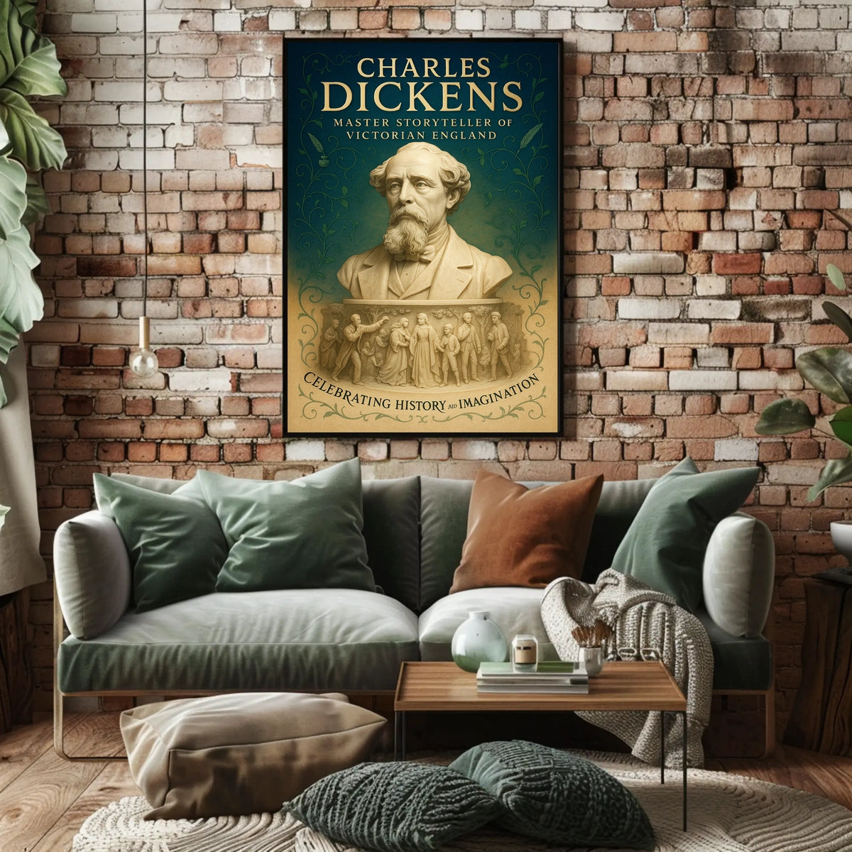 Charles Dickens Master Storyteller Of Poster
