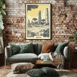Aksum Ancient Monoliths Poster