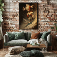 SantaS Snowboard Adventure Poster