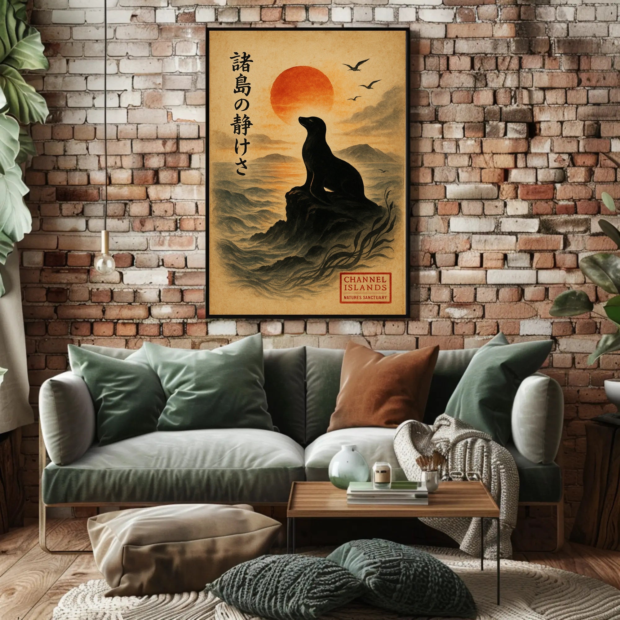 Tranquility of the Channel Islands Poster