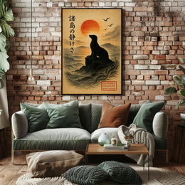 Tranquility of the Channel Islands Poster