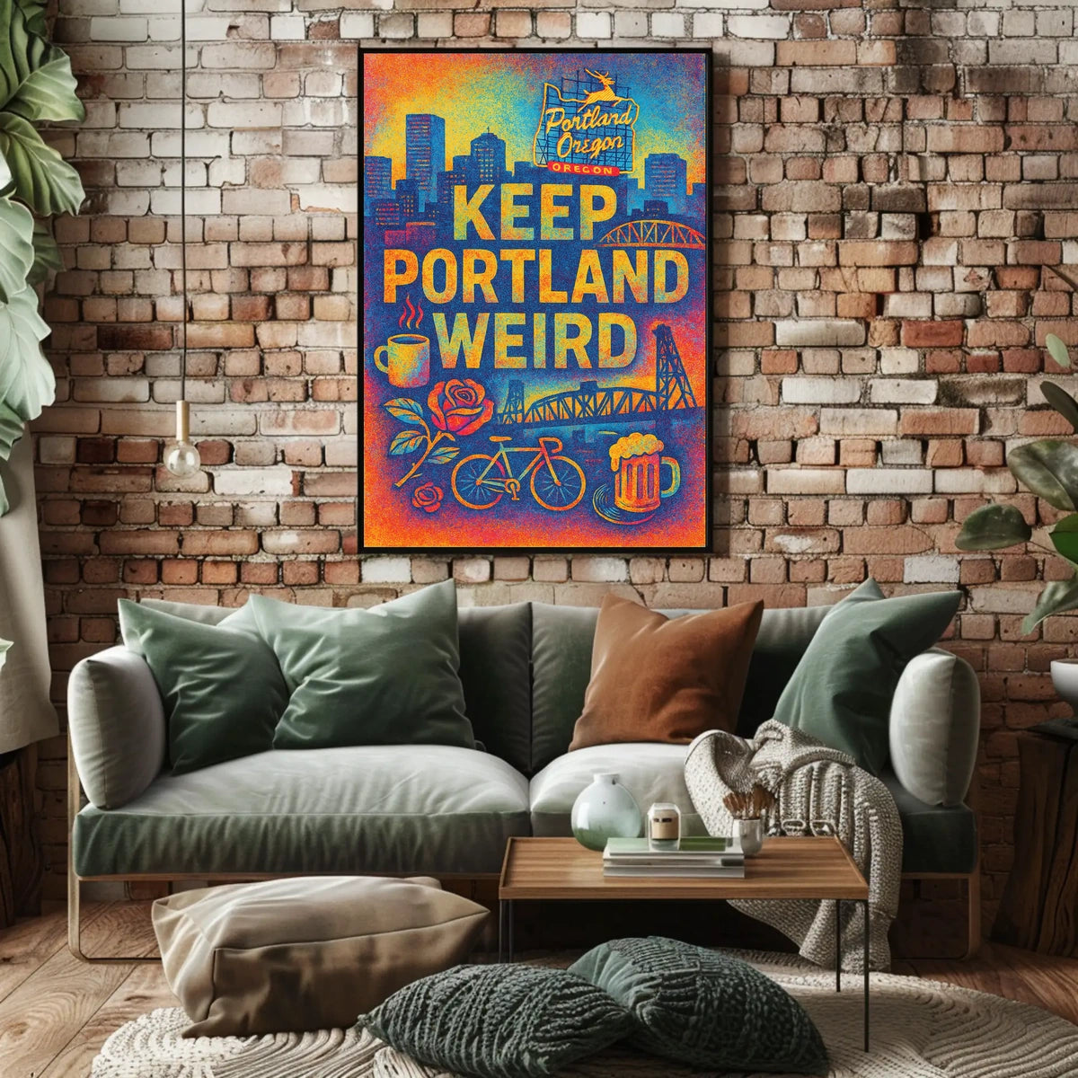Keep Portland Weird Poster