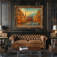 Vibrant Japan Poster