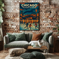 Chicago The Heart Of Winter Poster