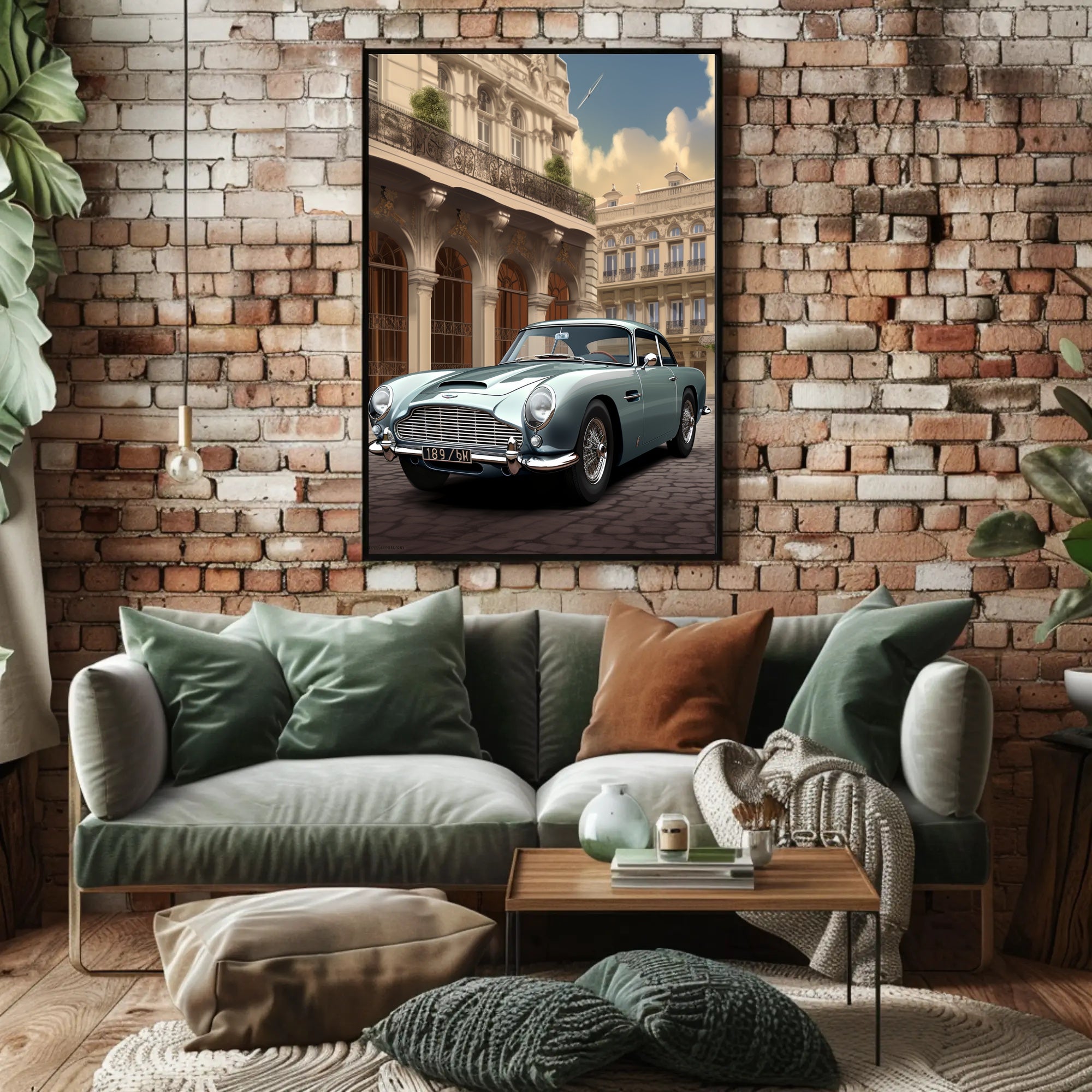 Classic Elegance on the Streets Poster PosterGoat