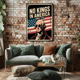 American Independence Retro Style Historical or Presidential Poster