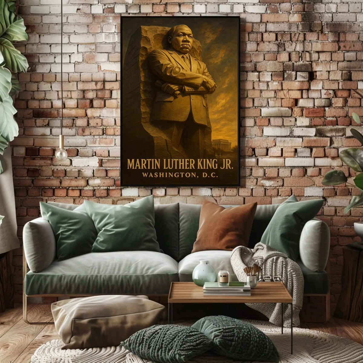 Martin Luther King Jr. Memorial Poster