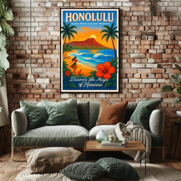 Discover the Magic of Hawaii Poster