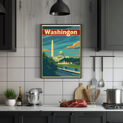 Washington Capitol and Monument