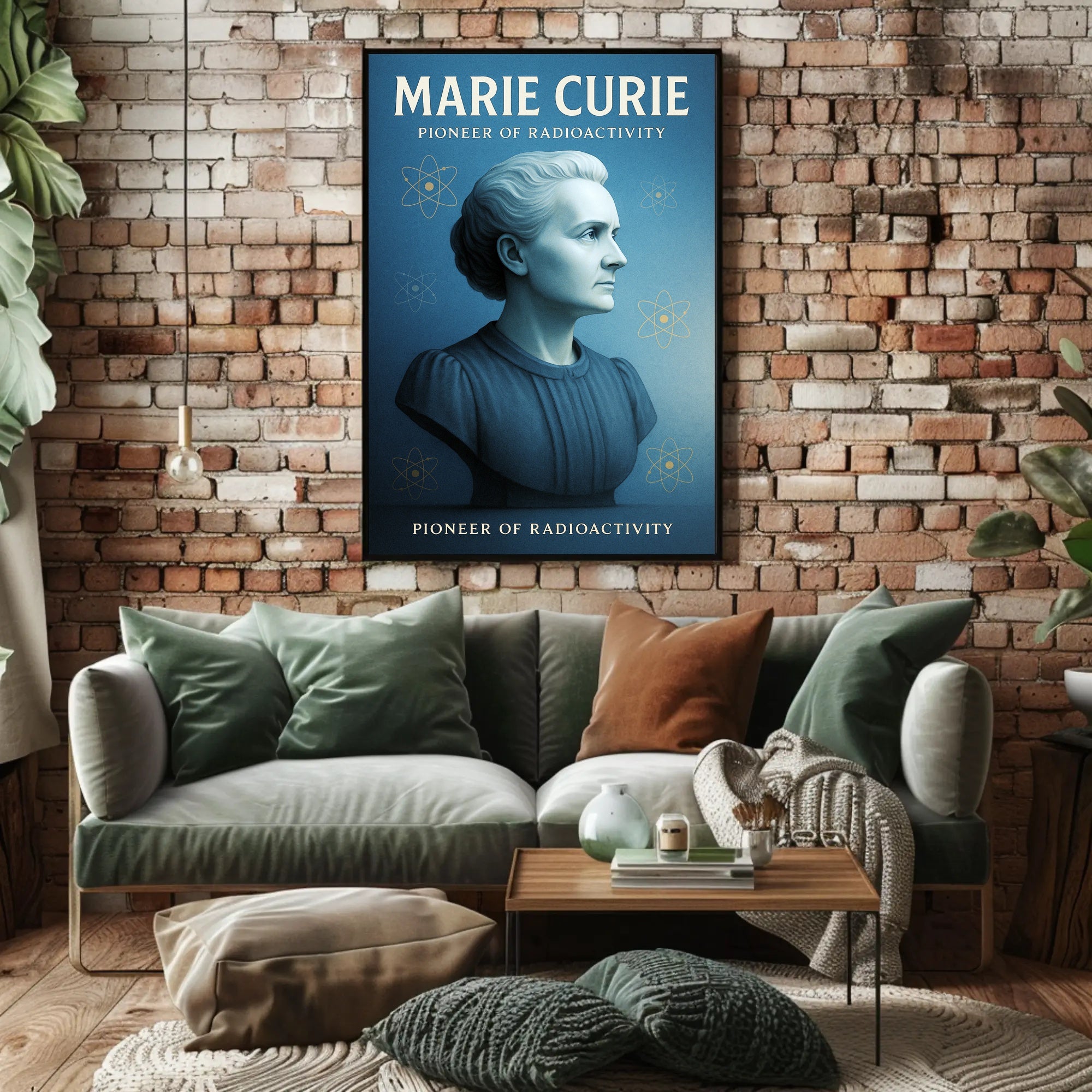 Marie Curie Pioneer of Radioactivity Poster PosterGoat