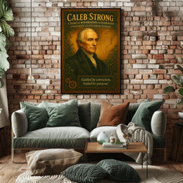 Caleb Strong A Legacy of Determination Poster