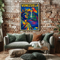 Venezuela A Vibrant Fusion Poster