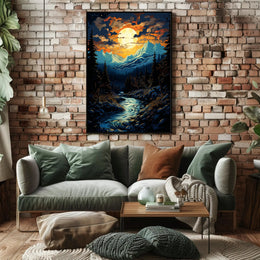 Aye Mystical Landscape Poster
