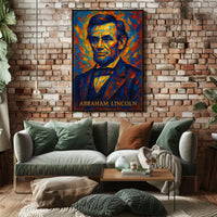Vivid Legacy Abraham Lincoln Poster