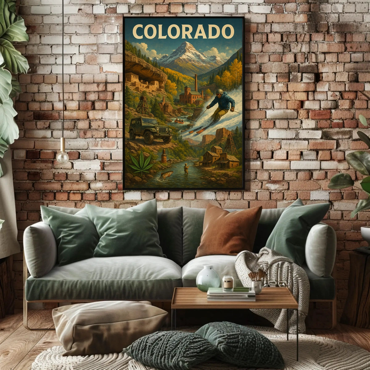 Discover Colorado Poster
