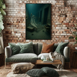 Submerged Serenity Poster