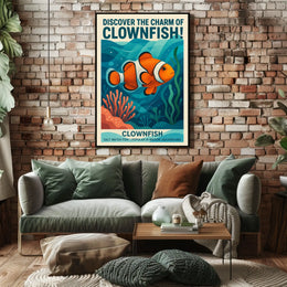Discover the Charm of Clownfish Poster