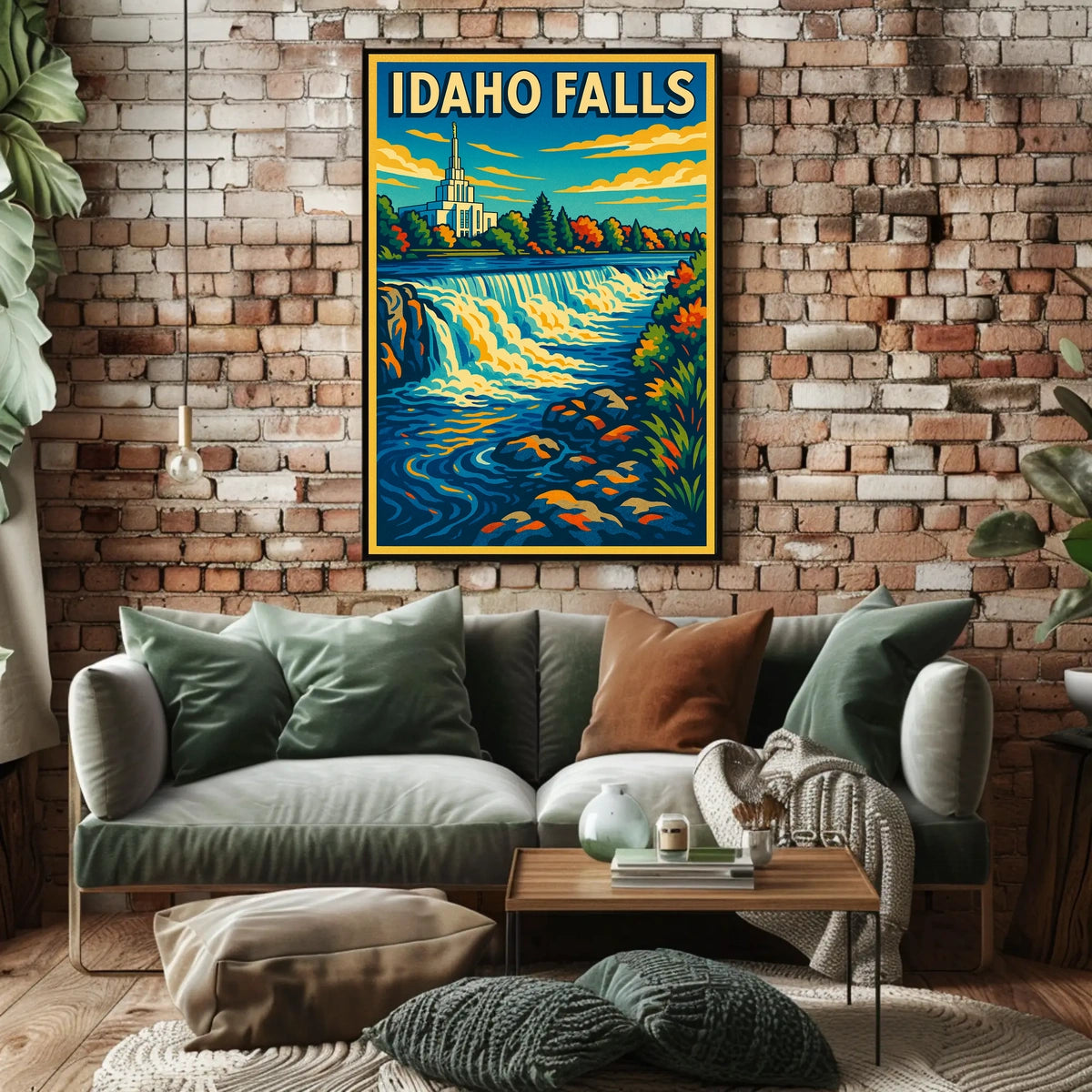 Idaho Falls Scenic Poster