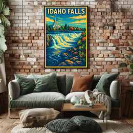 Idaho Falls Scenic Poster