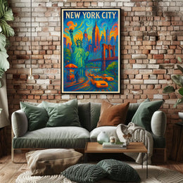 Artistic Abstract Expressionism Wall Art for Modern Spaces