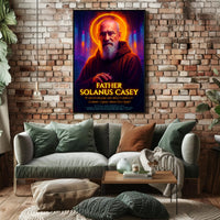 Father Solanus Casey Inspirational Religious Artwork Poster PosterGoat