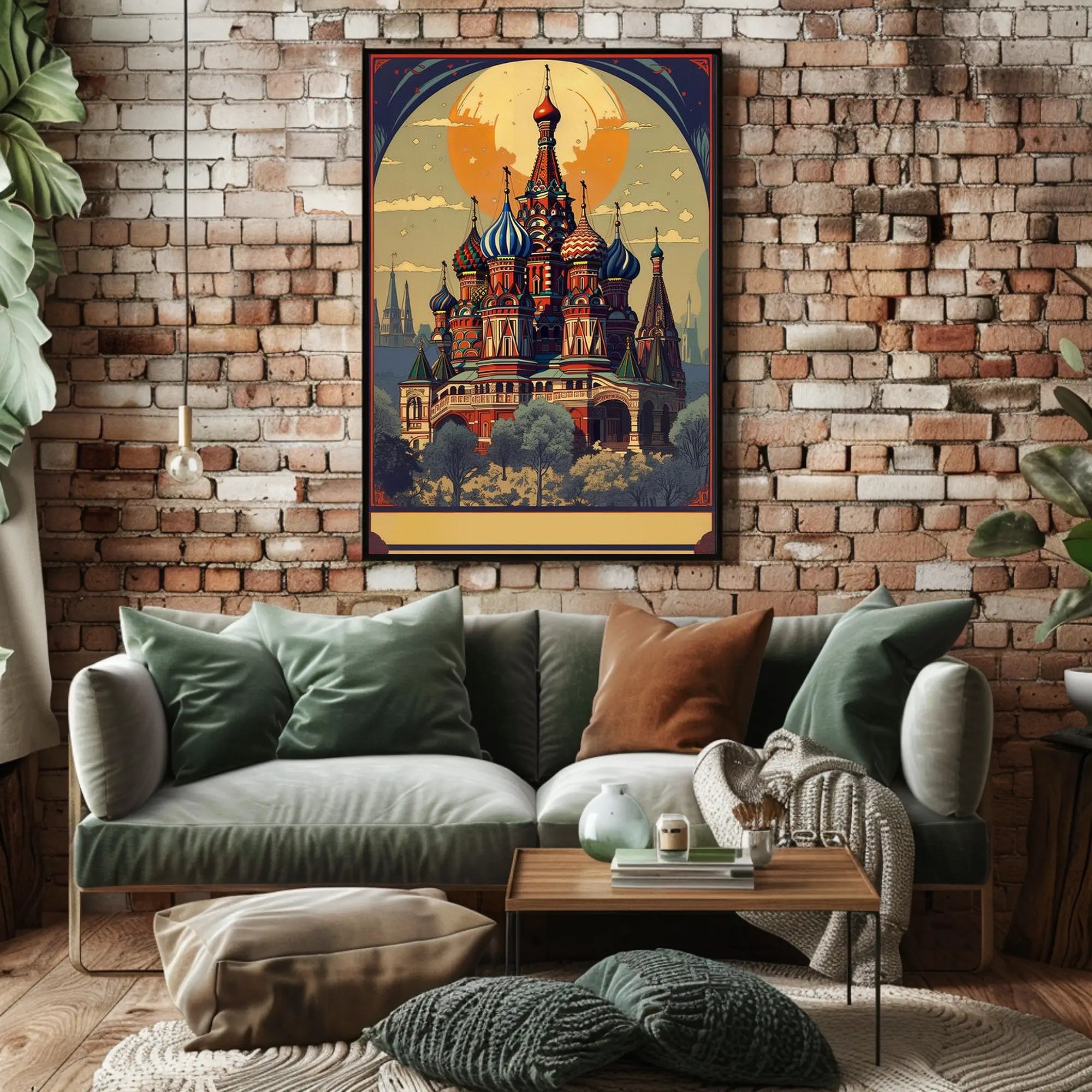 Enchanted Cathedral at Dusk Poster
