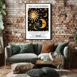 William Morris Cotton Prints Exhibition Poster