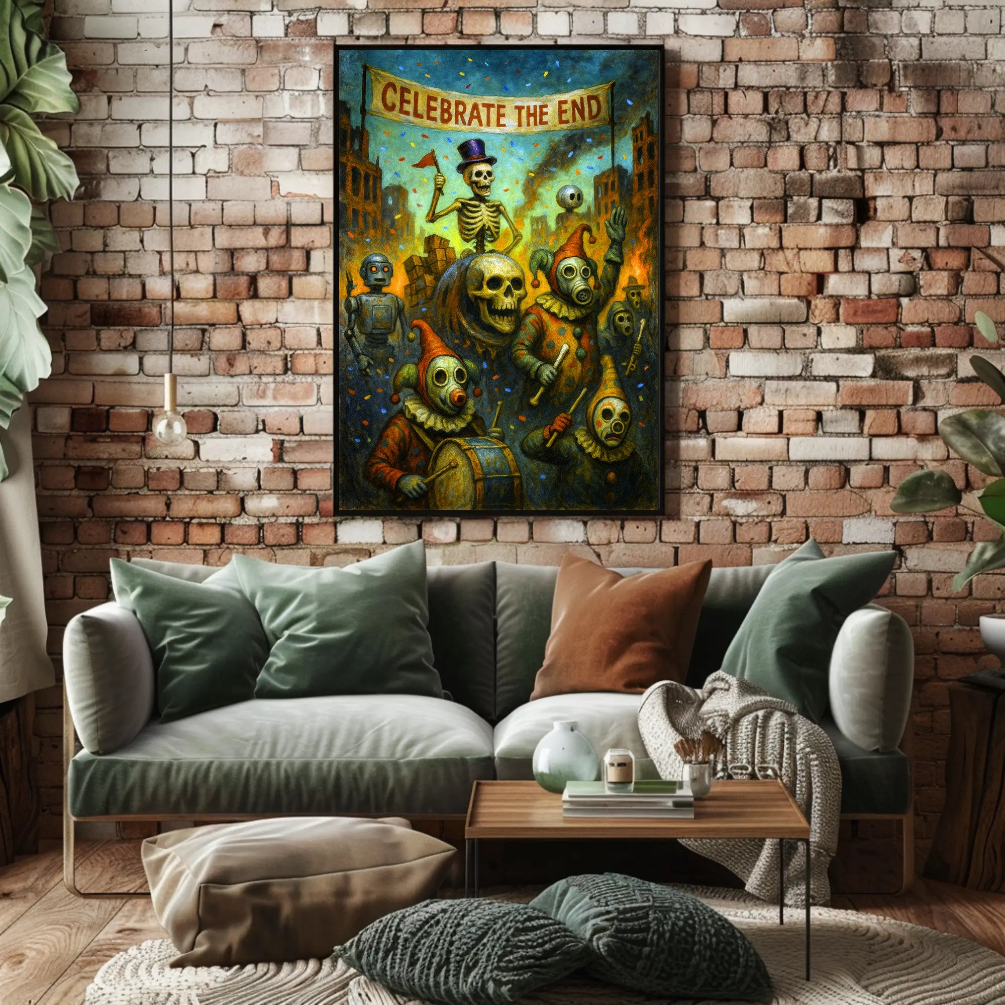 Celebrate the End Poster PosterGoat