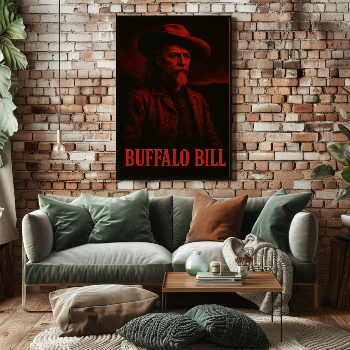 Buffalo Bill Western Heritage Historical Poster