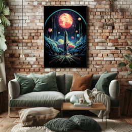 Cosmic Exploration Poster