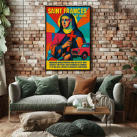 Saint Frances Of Rome Poster