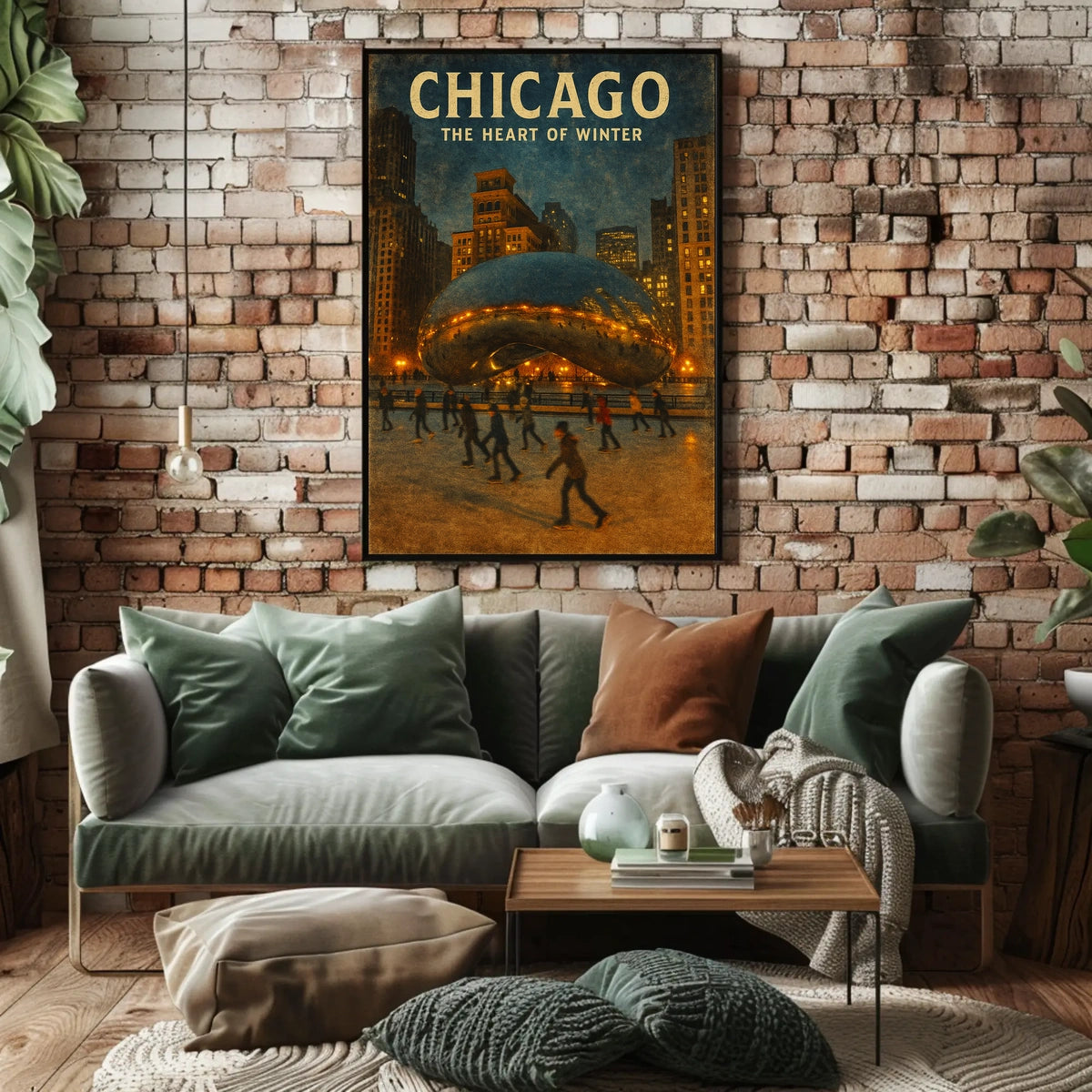 Chicago The Heart Of Winter Poster