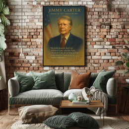 Jimmy Carter Presidential Tribute Poster