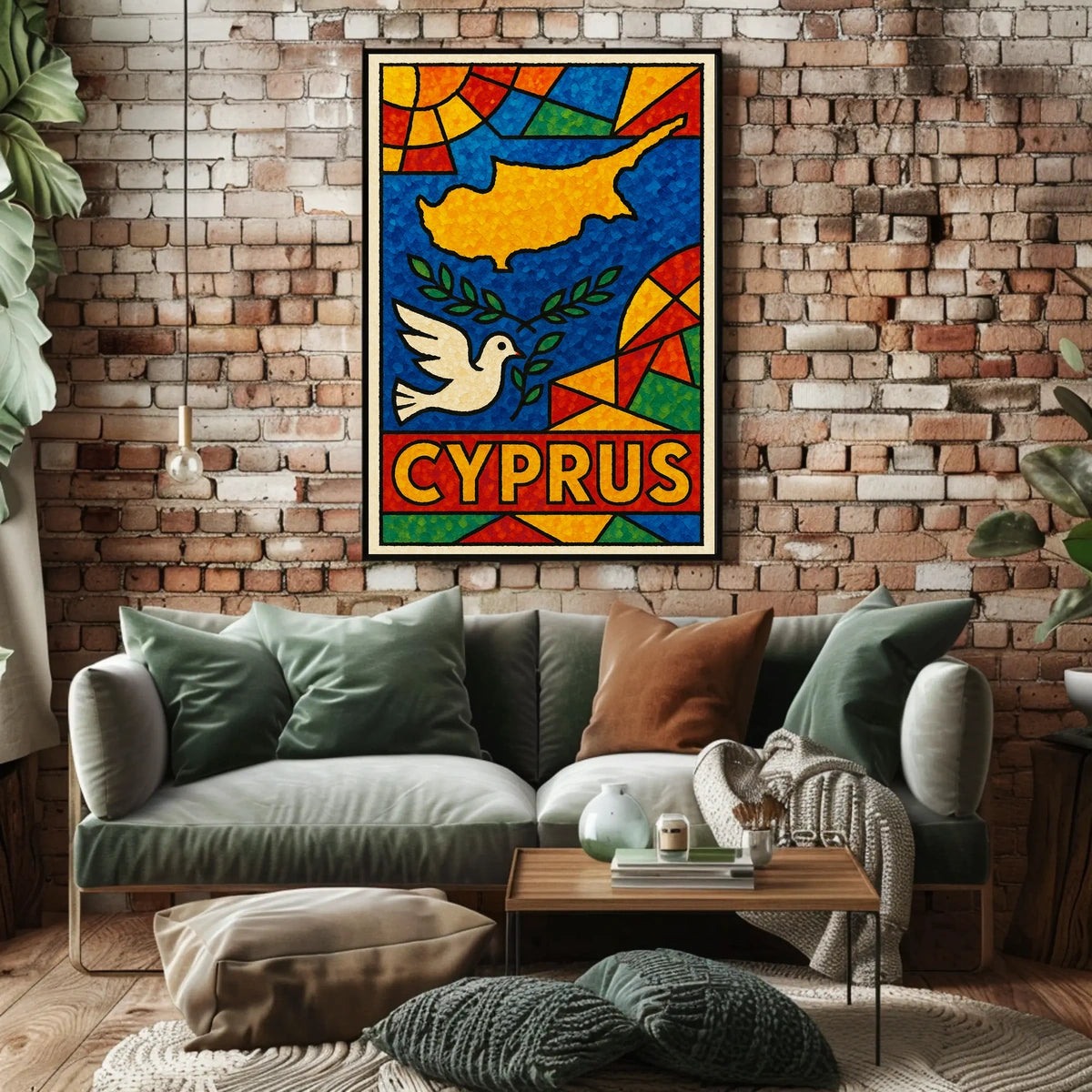 Cyprus A Mosaic Of Peace Poster