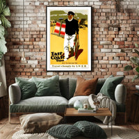East Coast Types The Deck-Chair Man Poster